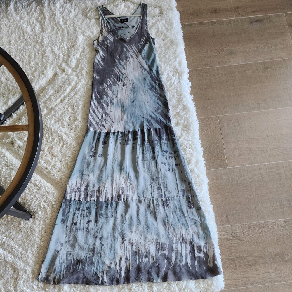 JOHNNY WAS BIYA Silk Maxi Dress Size Small